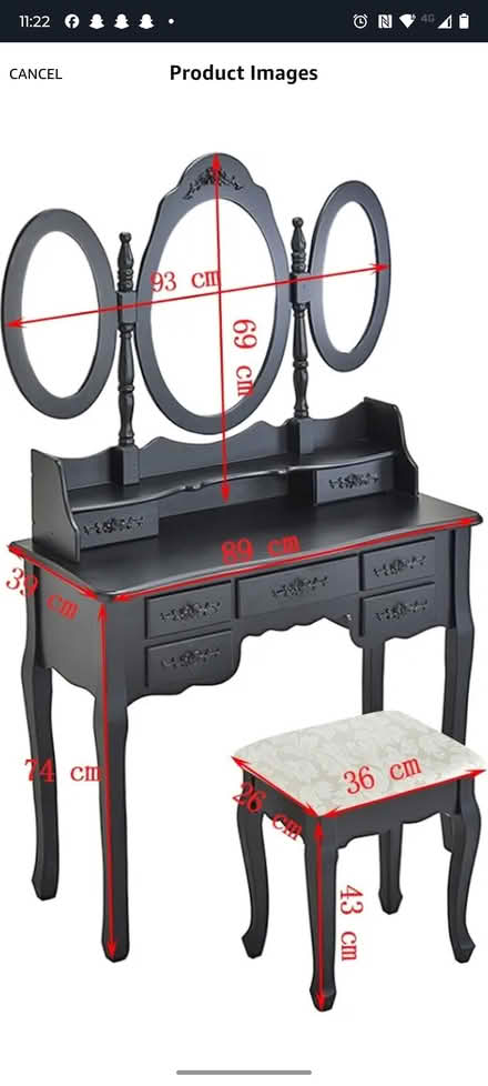 Photo of free Vanity Unit (Shobnall DE14) #1