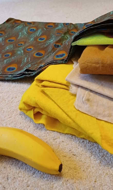 Photo of free Pile of assorted craft fabric (IP4) #3