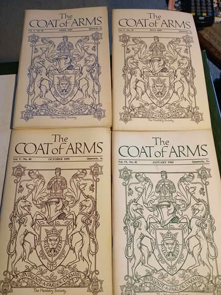 Photo of free Vintage Heraldry Society magazines (Minster Lovell OX29) #1
