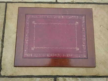 Photo of free Leather covered desk top. (Welwyn AL6) #1
