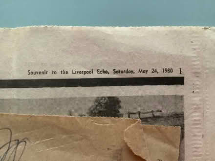 Photo of free Newspaper articles about the Rocket engine (Childwall L16) #2