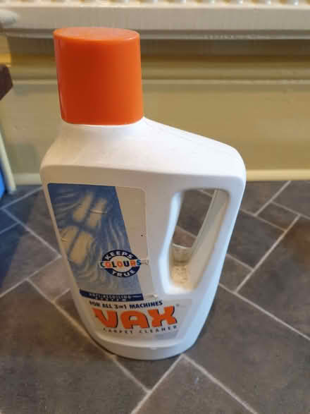 Photo of free Nearly full bottle of VAX Carpet Cleaner (Central Watford WD17) #1