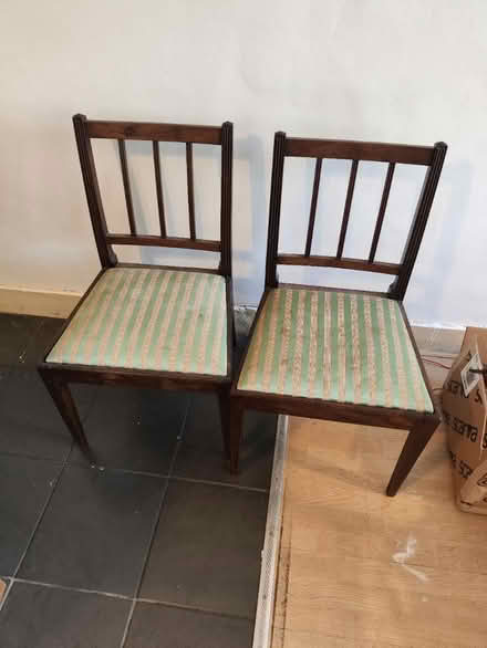 Photo of free Pair of dining chairs #2 (Crystal Palace/Thornton Heath) #1
