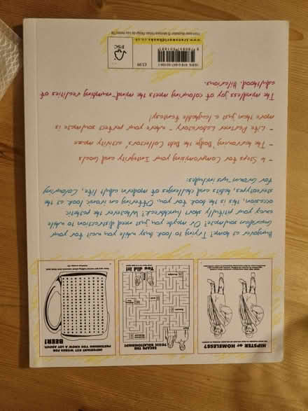 Photo of free Grown Ups Colouring Book (Kingsway) #2