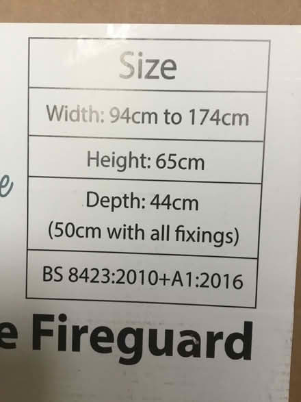 Photo of free fireguard (East Teignmouth TQ14) #2