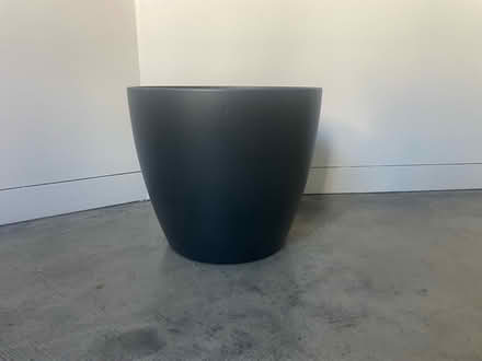 Photo of free Black Plastic Interior Plant Pot (Berkeley) #1