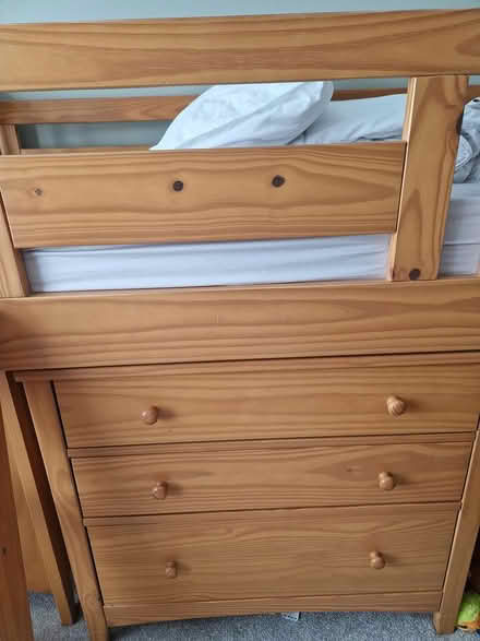 Photo of free NEEDS TO GO - Mid Sleeper bed (Enfield EN1 3) #3
