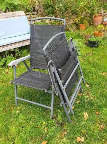 Photo of free Folding garden chairs (Rooksmoor GL5) #2