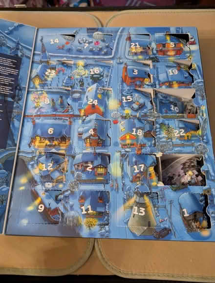Photo of free Wasjig advent jigsaw puzzle (Shippon OX13) #2