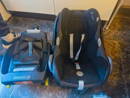 Photo of free Baby car seat and isofix for same (Greystones) #1