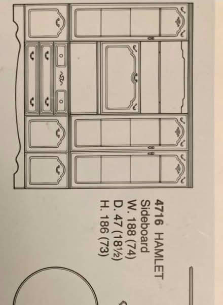 Photo of free Large Rossmore display cabinet (Bradford BD2) #2