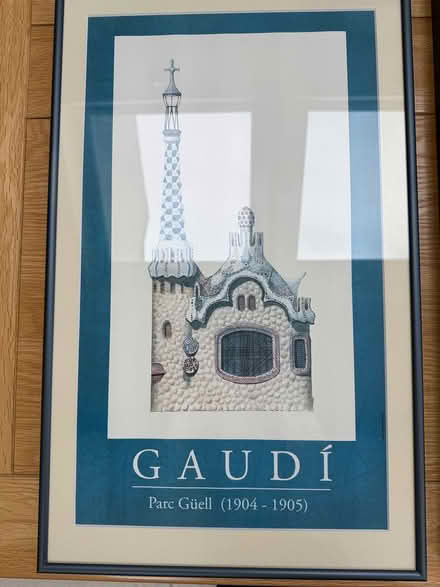 Photo of free 2 x Framed Gaudi prints (Headington, Oxford OX3) #1