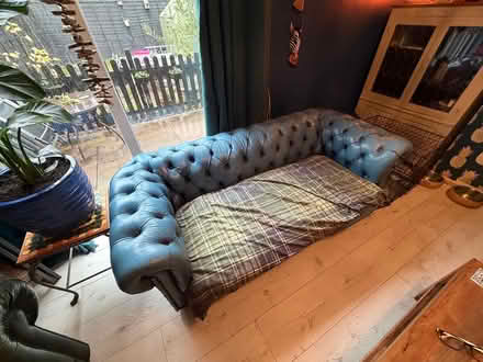 Photo of free Chesterfield sofa (Redditch B98) #1