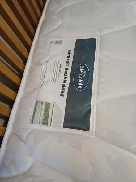 Photo of free Kingsize mattress (Brookside TF3) #2