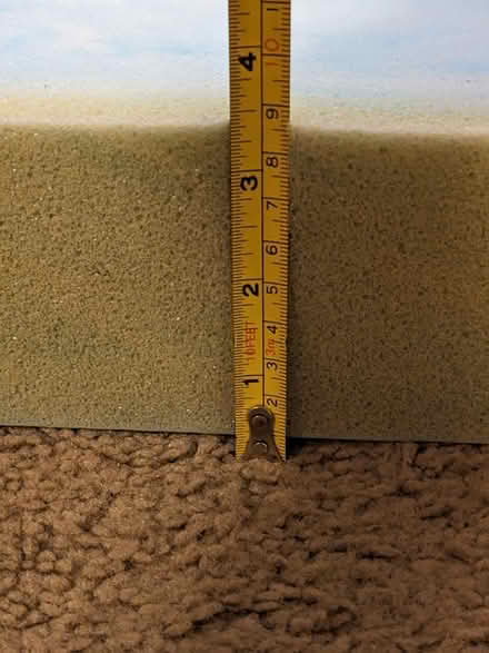 Photo of free Memory foam layer FULL 3" thick (Capitol Hill) #3