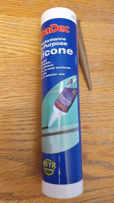 Photo of free Brown silicone sealant (Royston SG8) #1
