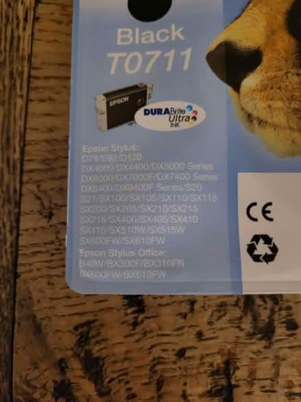 Photo of free Epson printer ink cartridge (Wimborne,Colehill) #2