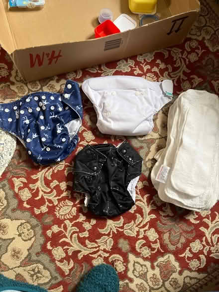 Photo of free Reusable nappies x3 (Cambridge) #1