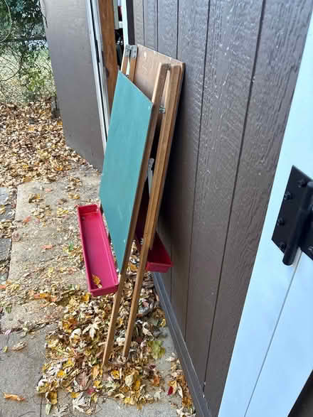Photo of free Folding chalk/dry erase board (Near Marshall Road School) #3