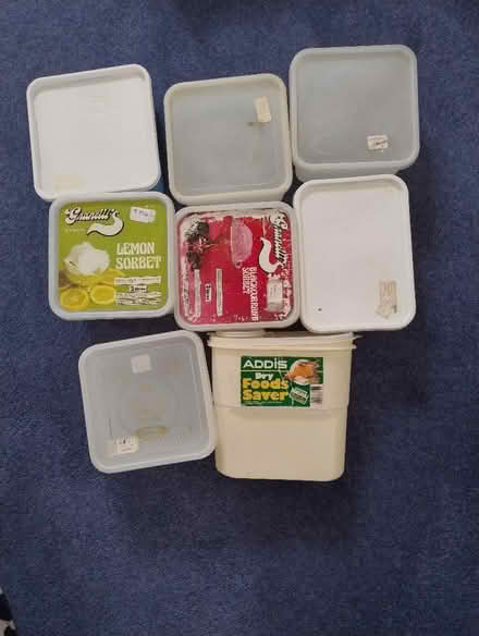 Photo of free Plastic food storage boxes (Cheadle Hulme SK8) #1