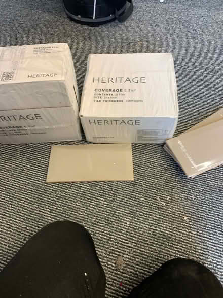Photo of free 45 Subway tiles beige (Letchworth SG6) #1