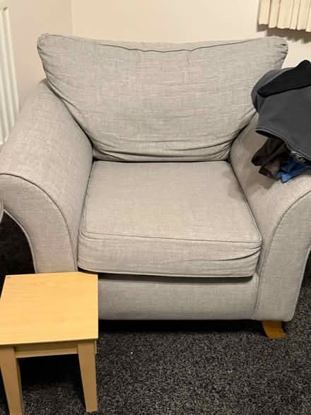 Photo of free 2 seater sofa and chair (Sandbach CW11) #2