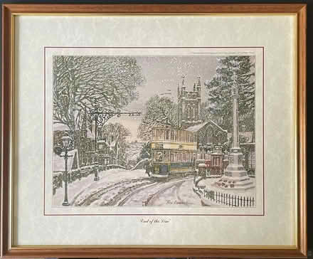 Photo of free Print of Fulwood Tram in the snow (Fulwood S10) #1