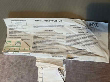 Photo of free Next Ashford Sofa 3 seater in mauve grey (Woodseats S8) #3