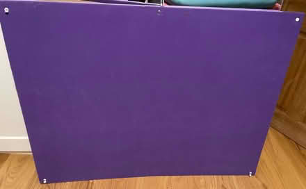 Photo of free Noticeboard -Large Purple Felt (Old Hutton LA8) #1