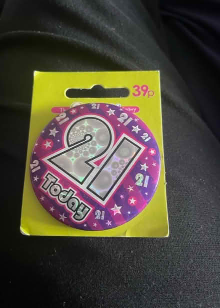 Photo of free 21 badge (Fawdon NE3) #1