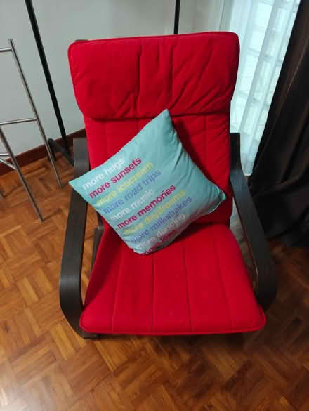 Photo of free Ikea armchair with footstool (Pasir Panjang Road) #1