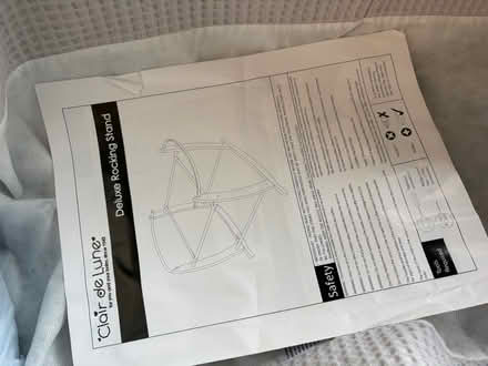 Photo of free Claire de lune Moses basket & stand (St Albans AL2) #3