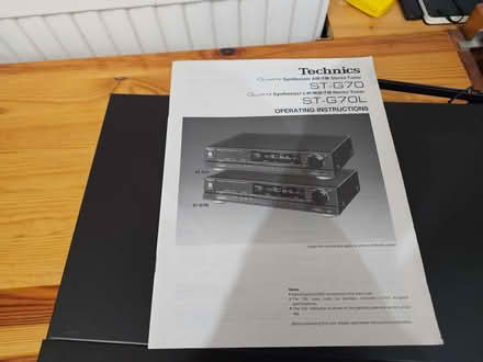 Photo of free Technics ST-G70 AM/FM Tuner (Rooks Nest SG1) #2