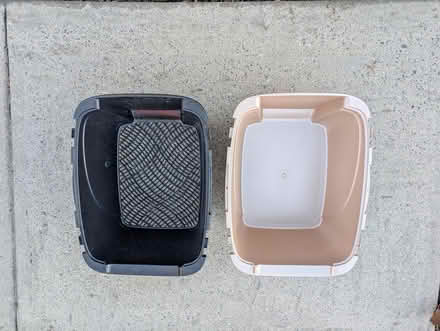 Photo of free Cat litter bin with softer (Hendersonville) #2
