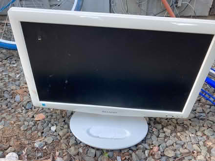 Photo of free Sharp brand small monitor (Foothill Boulevard Cupertino) #1