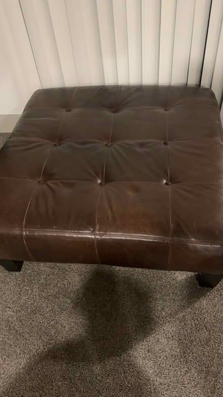Photo of free Brown ottoman (Tacoma, Washington) #2