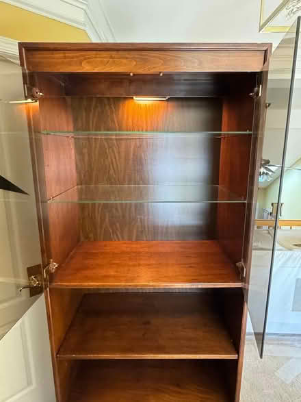 Photo of free Tall Wooden Cabinet-Good Condition (Alexandria Twp. in Hunterdon) #4