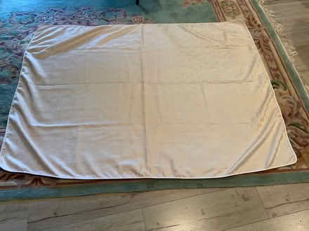 Photo of free Cream tablecloth (East Palo Alto) #1