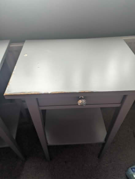 Photo of free Grey Bedside Tables (Cramlington NE23) #4