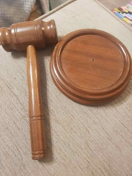 Photo of free Gavel and block (Ainsdale PR8) #1