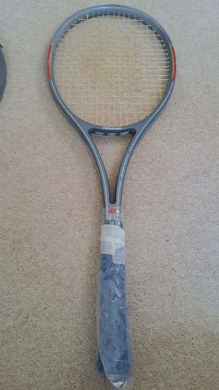 Photo of free Carbon fibre tennis racket and cover (Sudbury CO10) #1