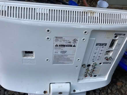 Photo of free Sharp brand small monitor (Foothill Boulevard Cupertino) #2