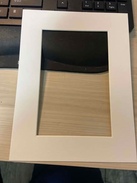 Photo of free 3 cream card picture mounts (Haywards Heath RH16) #1