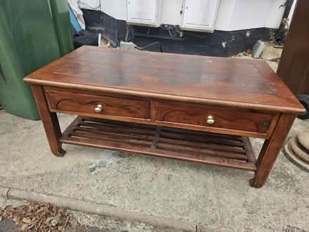 Photo of free Wood TV stand (Walthamstow E17) #2