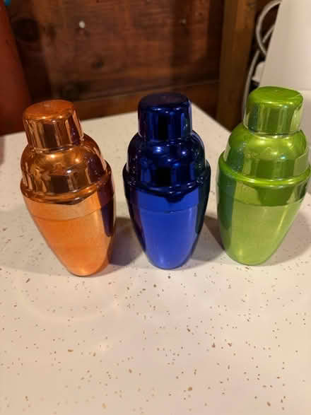 Photo of free 3 small drink shakers (N Cambridge near Matignon) #1