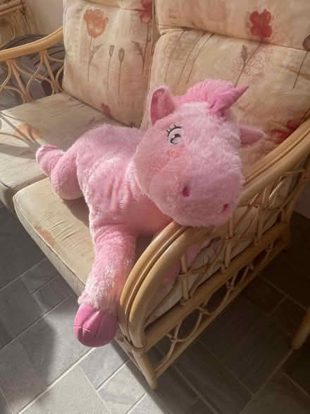 Photo of free Large pink Unicorn (Humphrey's End GL5) #2