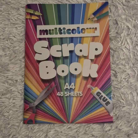 Photo of free New multicolour scrap book (Leigh Park PO9) #1