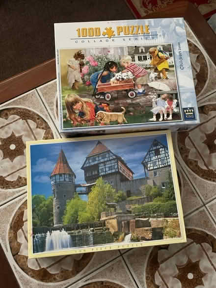 Photo of free Jigsaws 500 & 1000 piece (Chelmsford CM2) #1
