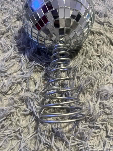 Photo of free Disco ball Christmas tree topper (Lewisham) #2