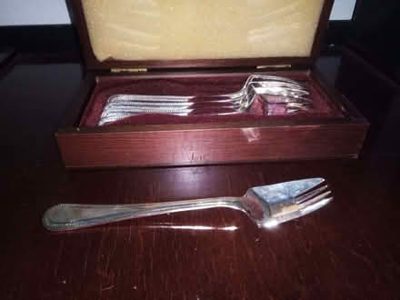 Photo of free Silver Plated Fork Set (Cromford DE4) #2